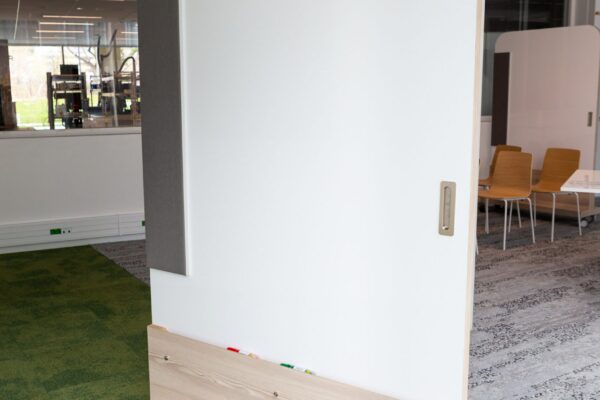 the ultimate whiteboard in a room acoustic magnetic erasable