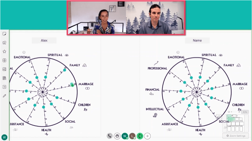 screenshot lifeboard vision Facilitation Online Workshop Playful Workshop
