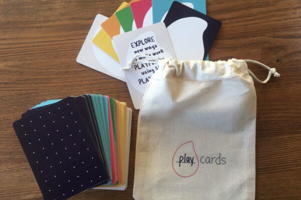 Play Cards and linen bag Playcards